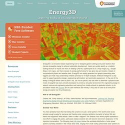 Energy3D - A Computer-Aided Design and Fabrication Tool for Making Model Buildings