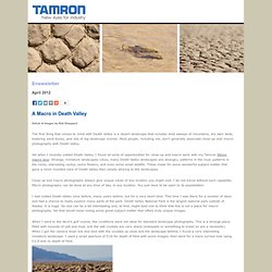 April 2012 Enewsletter, Photo Division, Tamron USA