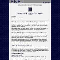 ENFJ Profile