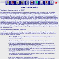 ENFP Personal Growth