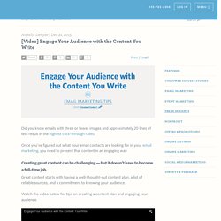 Engage Your Audience with the Content You Write