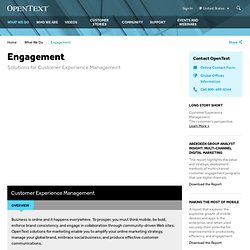 Engagement Portal