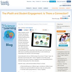 iPads in Schools, Student Engagement, and Intervention