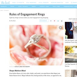 Engagement Ring Shopping Rules - Getting Engaged - Popping the Question