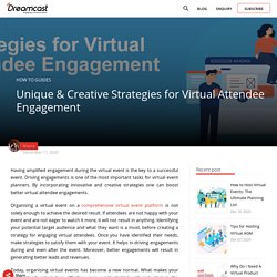Virtual Event Engagement Strategies