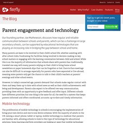 Parent engagement and technology