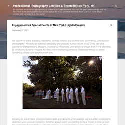 Engagements & Special Events in New York