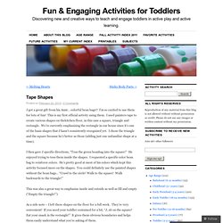 Fun & Engaging Activities for Toddlers