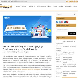 Social Storytelling: Brands Engaging Customers across Social Media Platforms
