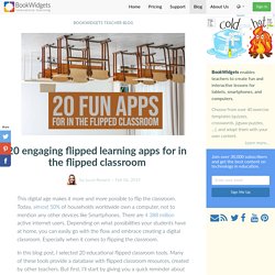20 engaging flipped learning apps for in the flipped classroom