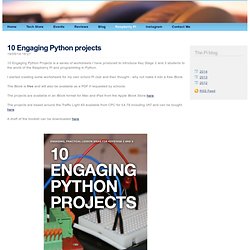 10 Engaging Python projects