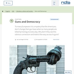 Engelsk - Guns and Democracy