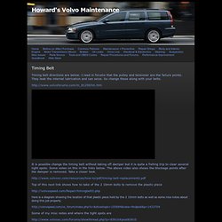 Engine - Howard's Volvo Maintenance