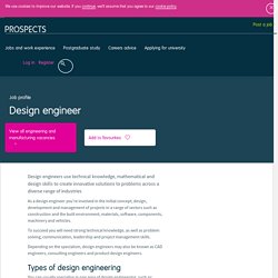 Design engineer job profile