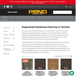 Engineered Hardwood Flooring in Toronto