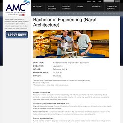 Bachelor of Engineering (Naval Architecture)