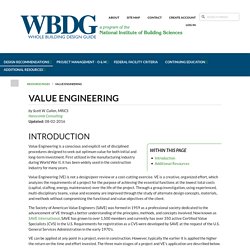 WBDG - Whole Building Design Guide