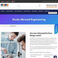 Study Abroad Engineering Courses
