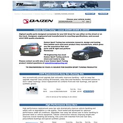 TM Engineering - Lexus GS300 GS400 GS430 Daizen Sport Tuning Performance Parts