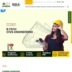 B tech Civil Engineering Placement