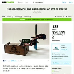 Robots, Drawing, and Engineering: An Online Course by NarwhalEdu