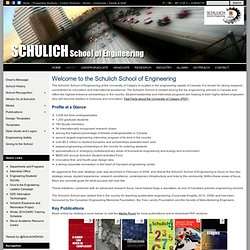 The Schulich School of Engineering