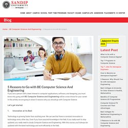Top 10 & Best BE Computer Science And Engineering Colleges in Maharashtra