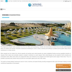 WINHMS - Engineering Management System