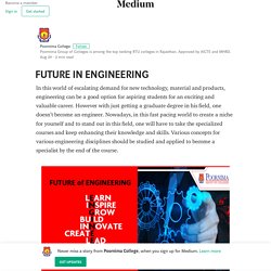 FUTURE IN ENGINEERING – Poornima College