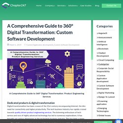 Product Engineering Services guide to 360° Digital Transformation