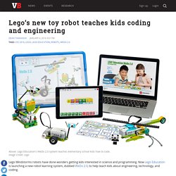 Lego's new toy robot teaches kids coding and engineering