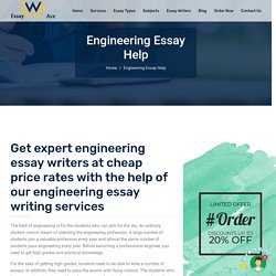 Engineering Essay Writing Service