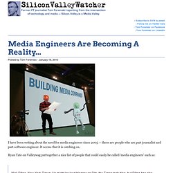 Media Engineers Are Becoming A Reality...