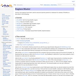 Engines:Master - RuleML Wiki