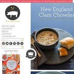 New England Clam Chowder recipe