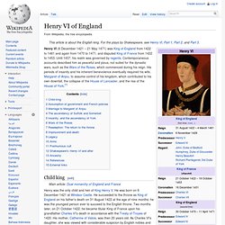 Henry VI of England - Wikipedia