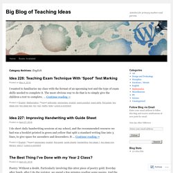 Big Blog of Teaching Ideas