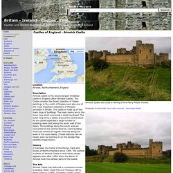 English Castles - Alnwick Castle