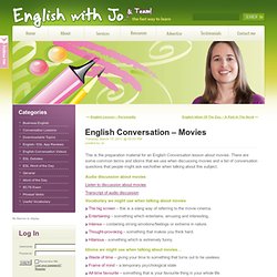 English Conversation – Movies