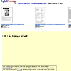 1984, George Orwell