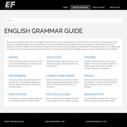English Grammar: a complete guide