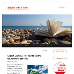 English Grammar Pill: How to use the future tenses correctly