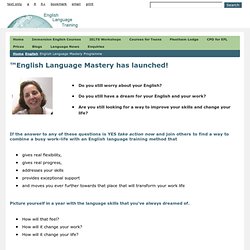 English Language Mastery Programme