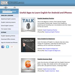 Useful English Learning apps to Improve English Skills