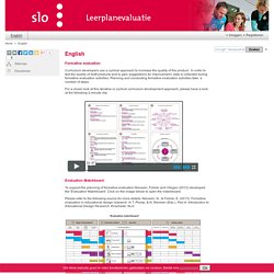 English - Leerplanevaluatie