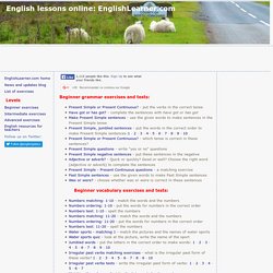 English lessons online: EnglishLearner.com