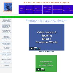 Learn to Read Spell English - Online Phonics Program Kids and Adults