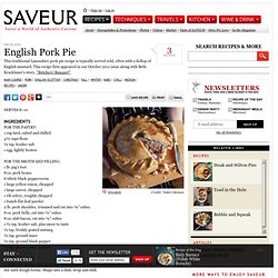 English Pork Pie Recipe