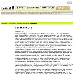 English Reading: Short Story - The Black Cat