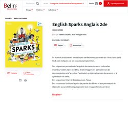 English Sparks 2de